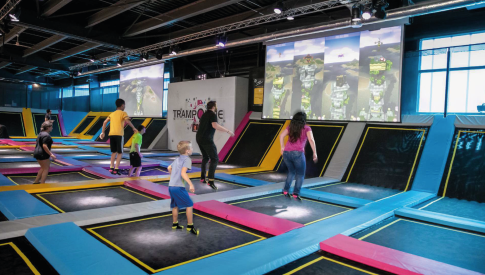 Pleyo MM trampoline park game