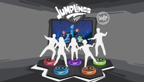 Jumplings interactieve trampoline game